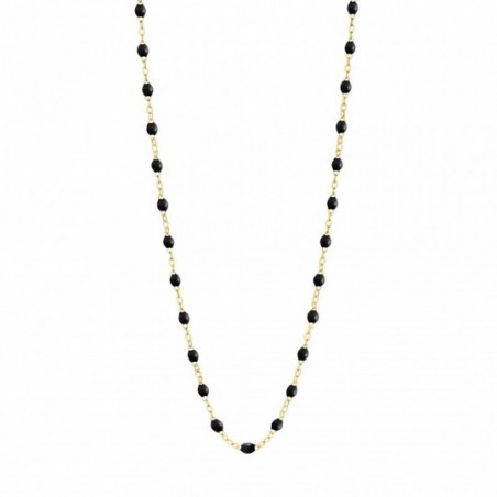 Collier Classique Gigi Clozeau, perles de résine noire
