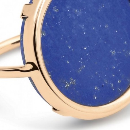 Disc ring Lapis Lazuli