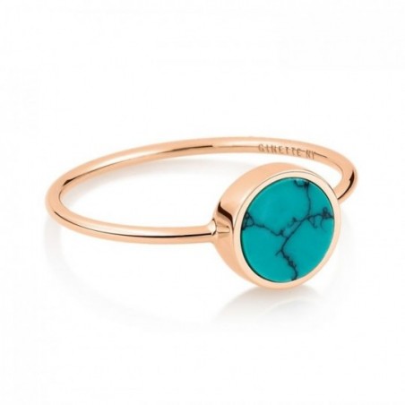 Mini ever turquoise disc ring, Ginette NY