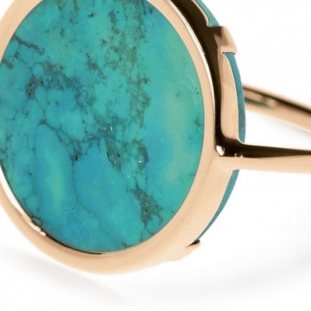 Disc ring turquoise
