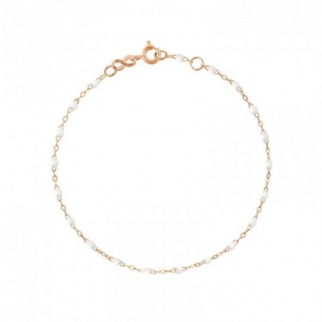 Bracelet Gigi Clozeau, perles de résine blanche